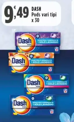 Rossotono Carrefour Dash Pods offerta