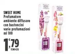 Rossotono Carrefour Sweet Home profumatore ambiente diffusore offerta