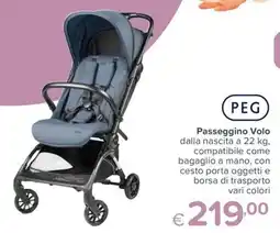 Io Bimbo Passeggino Volo PEG offerta