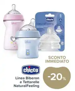 Io Bimbo Chicco Linea Biberon e Tettarelle NaturalFeeling offerta