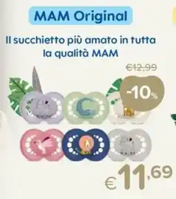 Io Bimbo Il succhietto più amato in tutta la qualità MAM offerta