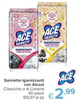 Io Bimbo Salviette Igienizzanti con Alcool offerta