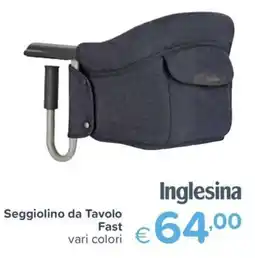 Io Bimbo Seggiolino da Tavolo Fast Inglesina offerta