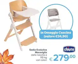 Io Bimbo Sedia Evolutiva Meraviglia chicco offerta