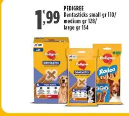 Rossotono Carrefour Pedigree Dentastix offerta