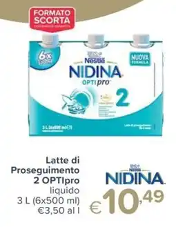 Io Bimbo Latte di Proseguimento 2 OPTIpro offerta