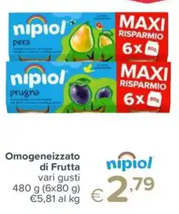 Io Bimbo Nipiol Omogeneizzato di Frutta offerta