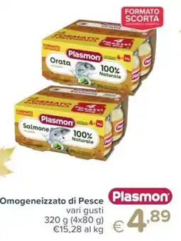 Io Bimbo Omogeneizzato di Pesce Plasmon offerta