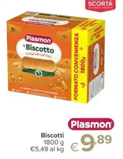 Io Bimbo Biscotti Plasmon offerta