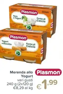 Io Bimbo Merenda allo Yogurt Plasmon offerta