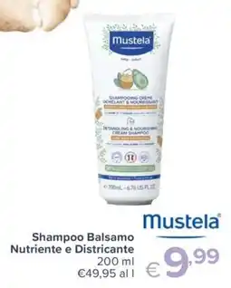 Io Bimbo Shampoo Balsamo Nutriente e Districante Mustela offerta