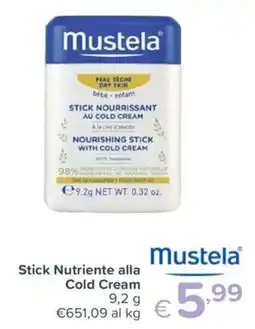 Io Bimbo Stick Nutriente alla Cold Cream offerta