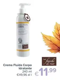 Io Bimbo Crema Fluida Corpo Idratante offerta