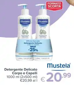 Io Bimbo Detergente Delicato Corpo e Capelli Mustela offerta