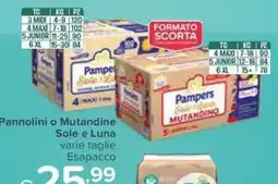 Io Bimbo Pannolini o Mutandine Sole e Luna offerta