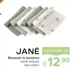 Io Bimbo Mussola in bamboo Jané offerta