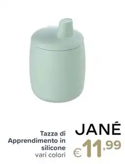 Io Bimbo Tazza di Apprendimento in silicone JANÉ offerta