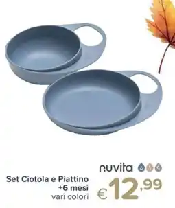 Io Bimbo Set Ciotola e Piattino nuvita offerta