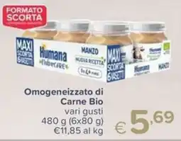 Io Bimbo Omogeneizzato di Carne Bio Humana offerta