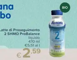 Io Bimbo Humana Latte di Proseguimento 2 5HMO ProBalance offerta