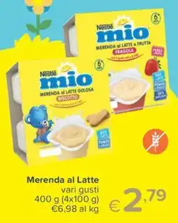 Io Bimbo Merenda al Latte Nestlé mio offerta