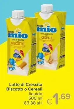 Io Bimbo Nestlé mio Latte di Crescita offerta
