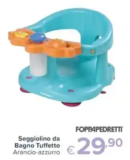 Io Bimbo Seggiolino da Bagno Tuffetto Arancio-azzurro offerta