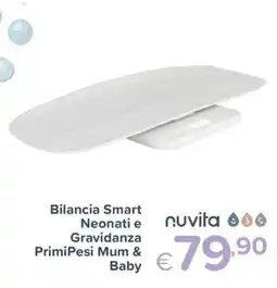 Io Bimbo Bilancia Smart Neonati e Gravidanza PrimiPesi Mum & Baby nuvita offerta