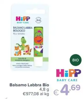 Io Bimbo Balsamo Labbra Bio offerta