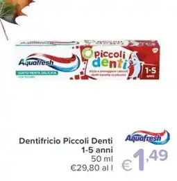 Io Bimbo Dentifricio Piccoli Denti offerta