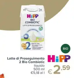 Io Bimbo Latte di Proseguimento 2 Bio Combiotic offerta