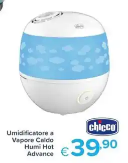 Io Bimbo Umidificatore a Vapore Caldo Humi Hot Advance chicco offerta