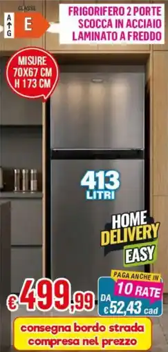 Satur Frigorifero 2 porte offerta