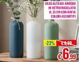 Satur Vaso alto da arredo offerta