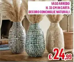 Satur Vaso arredo offerta