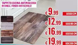 Satur Tappeto cucina antimacchia offerta