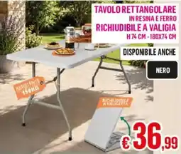 Satur Tavolo rettangolare offerta