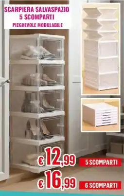 Satur Scarpiera salvaspazio offerta