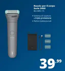 Comet Rasoio per il corpo Serie 3000 offerta