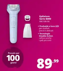 Comet Epilatore Serie 8000 Philips offerta