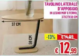 Satur Tavolino laterale d'appoggio offerta