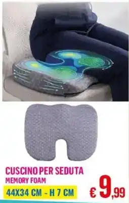 Satur Cuscino per seduta memory foam offerta