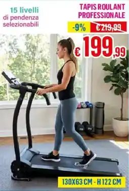 Satur Tapis roulant professionale offerta