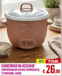 Satur Cuociriso in acciaio offerta