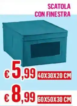 Satur Scatola con finestra offerta