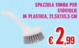 Satur Spazzola tonda per stoviglie offerta