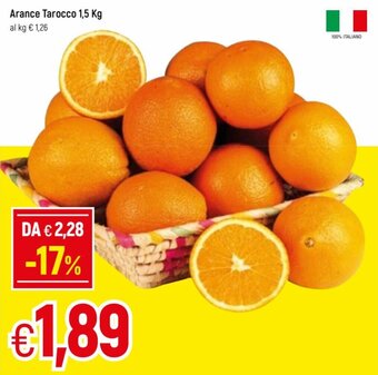 Famila Arance Tarocco 1,5 kg offerta