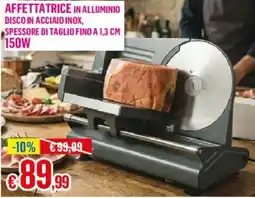 Satur Affettatrice in alluminio offerta