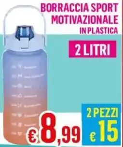 Satur Borraccia sport motivazionale offerta