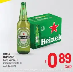Metro Birra Heineken offerta